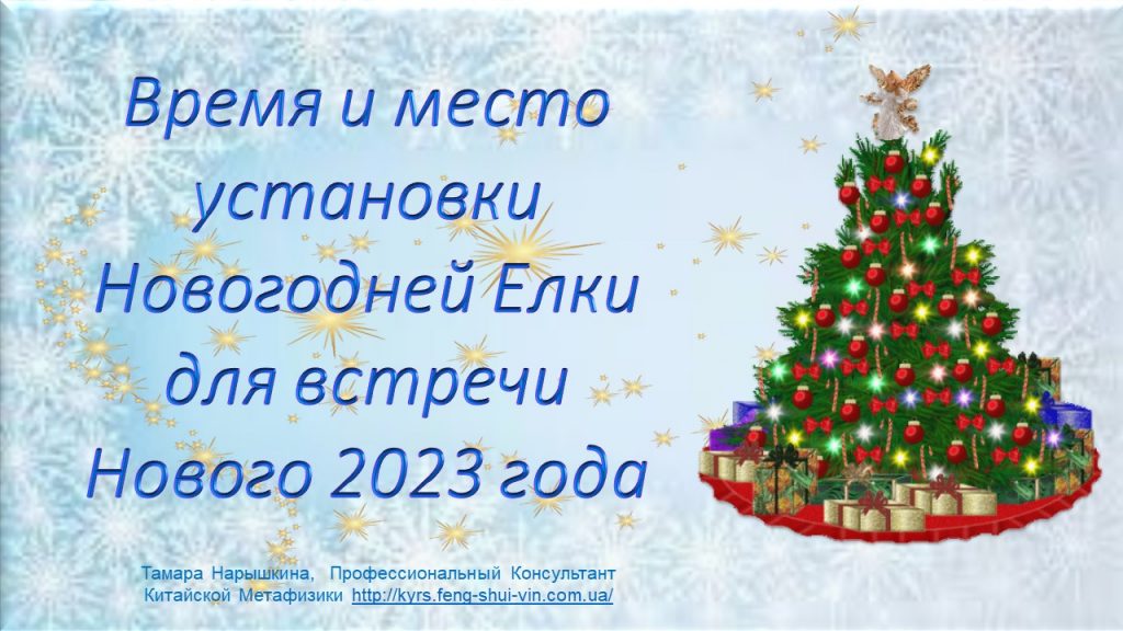 Установка Новогодней Елки 